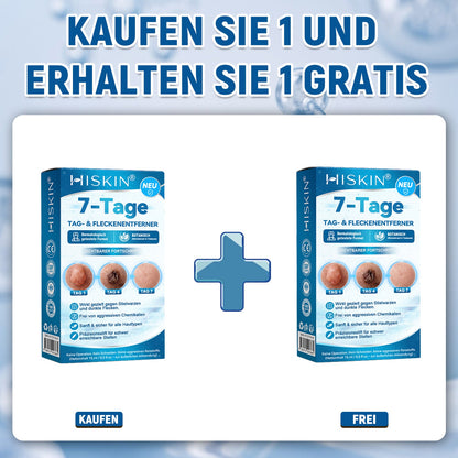 ⭐𝐇𝐈𝐒𝐊𝐈𝐍®👩‍⚕️⭐ 7-Tage-Hautmakel- & Hautanhängsel-Entferner Schmerzfreier Rollerball-Stift zur schonenden Entfernung von Hautanhängseln und Hautflecken – narbenfrei