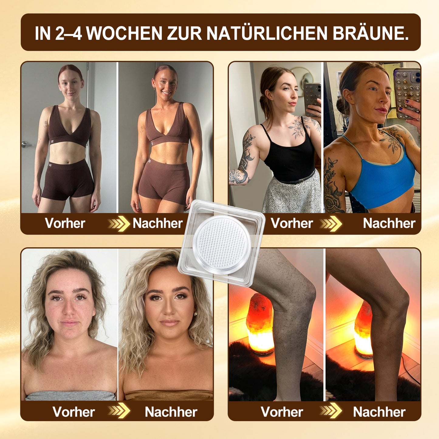 Offizieller Shop | ☀️☀️ Hiskin® Mikronadel-Pflaster für sonnenlose Bräune (Nur eine Anwendung täglich) Schon nach 7 Tagen strahlender bronzener Teint sichtbar