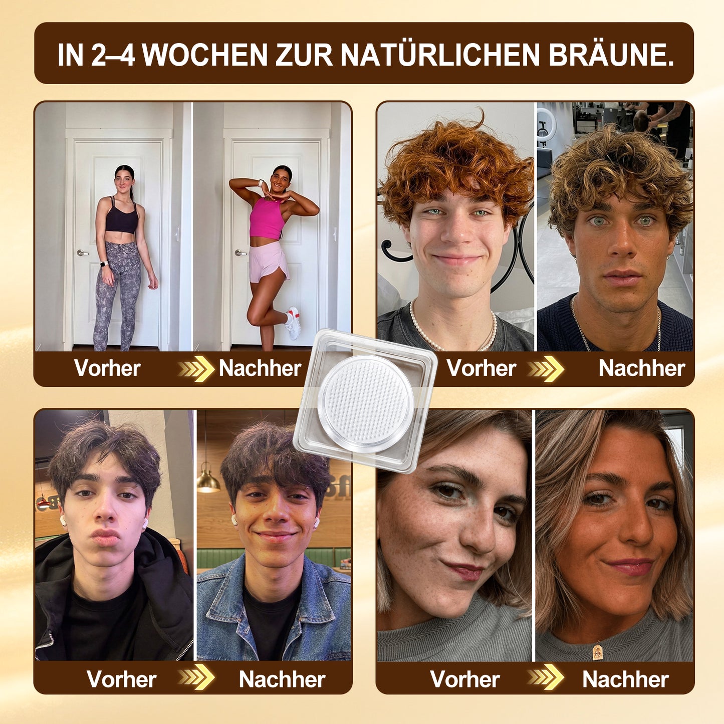 Offizieller Shop | ☀️☀️ Hiskin® Mikronadel-Pflaster für sonnenlose Bräune (Nur eine Anwendung täglich) Schon nach 7 Tagen strahlender bronzener Teint sichtbar