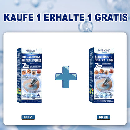 HISKIN®👩‍⚕️ 7-Tage-Hautmakel- & Hautanhängsel-Entferner Schmerzfreier Rollerball-Stift zur schonenden Entfernung von Hautanhängseln und Hautflecken – narbenfrei