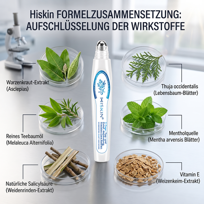 ⭐𝐇𝐈𝐒𝐊𝐈𝐍®👩‍⚕️⭐ 7-Tage-Hautmakel- & Hautanhängsel-Entferner Schmerzfreier Rollerball-Stift zur schonenden Entfernung von Hautanhängseln und Hautflecken – narbenfrei