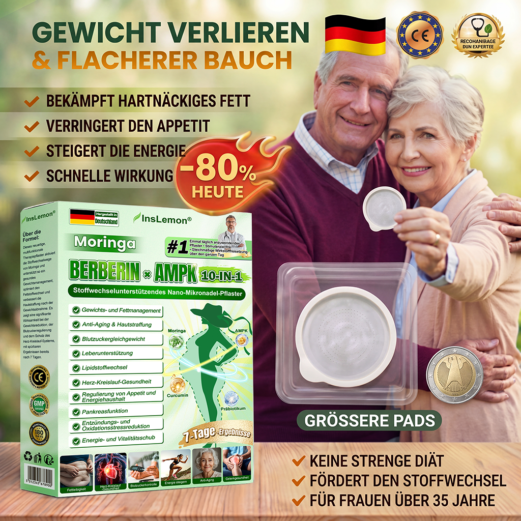 🌹𝐈𝐧𝐬𝐋𝐞𝐦𝐨𝐧® 𝗠𝗼𝗿𝗶𝗻𝗴𝗮 × 𝗕𝗲𝗿𝗯𝗲𝗿𝗶𝗻𝗲 × 𝗔𝗠𝗣𝗞 𝟭𝟬-𝗶𝗻-𝟭 𝗠𝗲𝘁𝗮𝗯𝗼𝗹𝗶𝘀𝗰𝗵𝗲𝗿 𝗦𝘂𝗽𝗽𝗼𝗿𝘁 𝗡𝗮𝗻𝗼-𝗠𝗶𝗸𝗿𝗼𝗻𝗮𝗱𝗲𝗹-𝗣𝗳𝗹𝗮𝘀𝘁𝗲𝗿🇩🇪 (Nur einmal täglich, sichtbare Ergebnisse in 7 Tagen) ✅ Für Übergewicht, schlaffe Haut, Diabetes, Schlafapnoe, Gelenkprobleme und mehr⭐⭐⭐